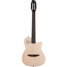 Godin Multiac Mundial Ozark Cream Electro-Acoustic Classical Guitar with Gig Bag