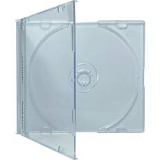 Optical Storage 50 SLIM Clear CD Jewel Cases