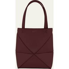 Loewe Bags Loewe Puzzle Fold Mini Tote Bag in Shiny Leather