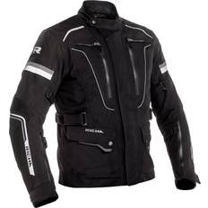 MC-jakker Richa Infinity Pro, Textiljacke wasserdicht Schwarz