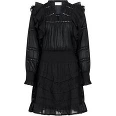 Neo Noir Harmoni S Voile Dress - Black