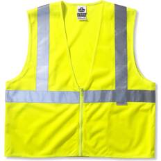 L Work Vests Ergodyne GloWear 8225Z Class Standard Vest, Orange