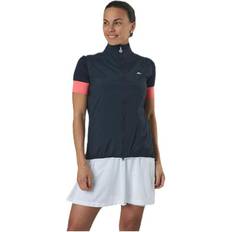 J.Lindeberg Celest Golf Vest Blue, Female, Tøj, T-shirt, Golf, Blå