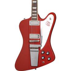 Musikkinstrumenter Epiphone 1963 Firebird V Ember Red Guitarra eléctrica