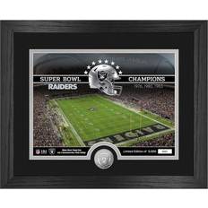 Highland Mint Las Vegas Raiders NFL Stadion Golden Coin Bild 40x33cm