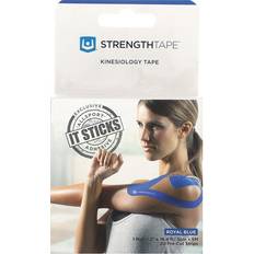 Kinesiology Tape StrengthTape Strengthtape, Kinesiology Tape, Royal Blue, 20 Pre-Cut Strips