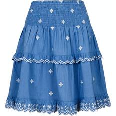 Neo Noir Lando Skirt - Dusty Blue