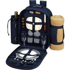 Picnic at Ascot Bold Backpack for 2 with Blanket