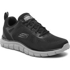 Skechers Uomo Scarpe Skechers Sneakers Track Broader 232698/BKCC Nero