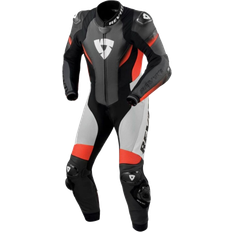 Rev'it! Motorradanzüge Rev'it! Control 1-piece suit, motor, Black Fluorescent red Black Fluorescent red, 46