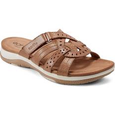 Slides Earth Sassoni Sandal Women's Beige Sandals