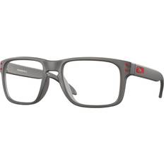 Glasses Oakley HOLBROOK RX A 810002 Satin Grey Smoke 58MM