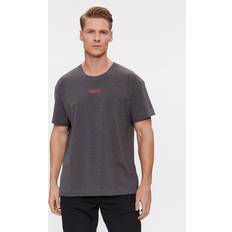 Homme - Élasthanne/Lycra/Spandex Vêtements de nuit HUGO Linked T Shirt Grey