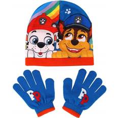 Paw Patrol Børnetøj Paw Patrol Hue Og Vanter Hat Vanter - Blå