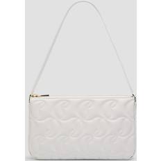 Loubila Leather Shoulder Bag - White