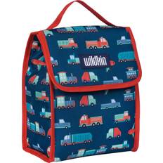 Wildkin Kids Insulated Reusable Lunch Bag Transportation Blue