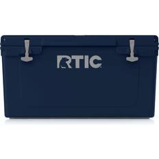 RTIC 65 qt Ultra-Tough Cooler Insulated Portable Ice Chest for Beach Drink Beverage Camping Fishing Boat Barbecue Navy