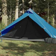 1 personers telt vidaXL 1-Personers Campingtelt Vandtæt Blå