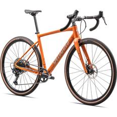 Road Bikes Specialized Diverge Comp E5 2024 - Satin Amber Glow / Dove Grey Unisex