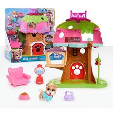 Toys Just Play Puppy Dog Pals Keia's Treehouse 2-Sided Includes 7 Pieces