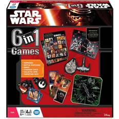 Star Wars 6-in-1 Board Game Kids' Game Set