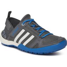 Unisex Hiking Shoes Adidas Performance Terrex Daroga Two HRDY Grey Six/Cloud White/Blue grau