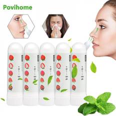 Medicines 5pcs Fruit Flavour Inhaler Oil Mint Cream