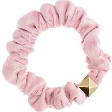 Mini hårsnoddar Dark Velvet Mini Scrunchie Light Rose