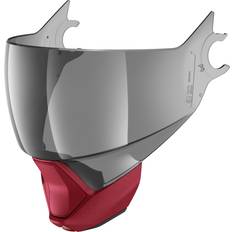 Shark Occhiali da moto Shark Evojet Set di tende Visor Chin, grigio-rosso per uomo