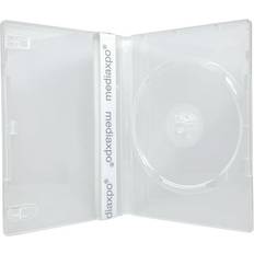 Optical Storage 10 STANDARD SUPER Clear Single DVD Cases