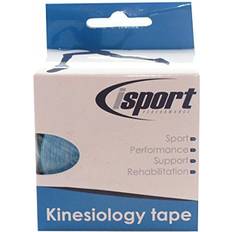 iSport Kinesiology Tape, Blue, 5cm x 5m Roll for Sports Injuries Physiotherapeutic Activities