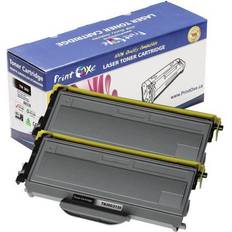 Tintas y Tóner Printoxe TN360 Compatible 2 Toner Cartridges for Brother HL-2140 2150N 2170W and MFC-7440N 7840W and DCP-7030 7040