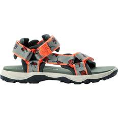 Synthetic Sandals Jack Wolfskin Jungen Unisex Kinder SmileyWorld Sandale, Mint Leaf, 27