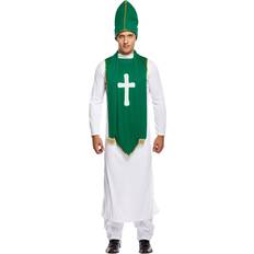 Henbrandt Adult St Patrick's Day Irish Priest Fancy Dress Costume