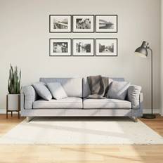 Tæpper & Skind vidaXL Shaggy Gulvtæppe Pamplona 160x160 cm Høj Luv cm