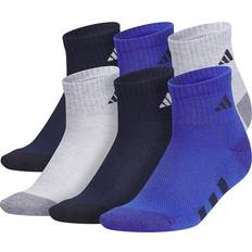 Adidas Black Underwear Adidas Athletic Cushioned 6-Pack Quarter Socks Multicolor