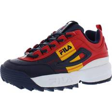 Children's Shoes Fila Disruptor Ii Premium Boys Shoes Color: Navy/Yellow/Red