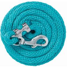 Turquoise Horse Leads Weaver 5/8inx10ft Poly Lead Rope Turquoise