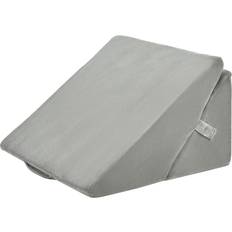 Textiles Goplus Costway Adjustable Memory Foam Bed Wedge Gray