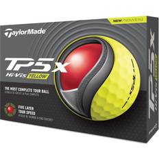 TaylorMade Golf Balls TaylorMade TP5x 2024 Golf Balls, Yellow