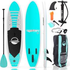 SUP-Set på rea Sound Around SereneLife Wide Stance Bottom Fin for Paddling Surf Control Non-Slip Deck Youth Adult Standing Boat