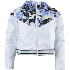 Nike Windrunner Junior Blue/White, Tøj, jakker, Løb, Hvid