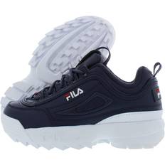 Children's Shoes Fila Disruptor Ii Premium Boys Shoes Color: Navy/White