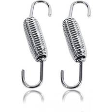 Keenso Exhaust Spring, 2 PCS Stainless Steel Motorcycle Exhaust Springs High Strength Rotatable Exhaust Spring Hook Yoshimura Klr Komoto Dirtbike 55mm Weld 80mm 70mm And Clamp