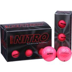 Golfbollar på rea Nitro Long Distance Golf Balls 12PK All Maximum Distance