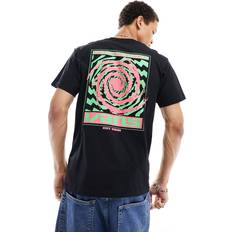 Vans T-shirts Vans Wormhole Warped T-Shirt - Black