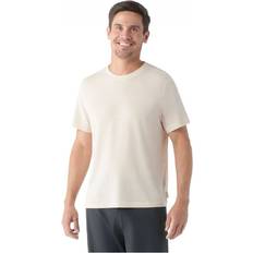 Smartwool T-Shirts Smartwool Perfect Crew Neck Short Sleeve Merinoshirt Herren Almond