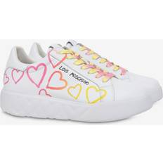 Sneaker 'HEART orange lys pink sort hvid orange lys pink sort hvid