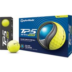 TaylorMade Golf Balls TaylorMade TP5 Yellow Golf Balls 2024