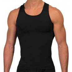Seamless Compression Tank Top Black